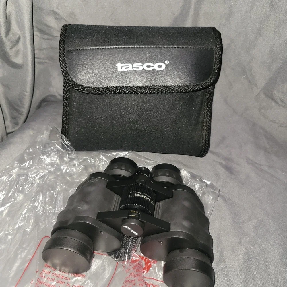 Tasco Zip Focus Binoculars 7x35mm Fully Coated Optics 500Ft / 1000Yds Hunting